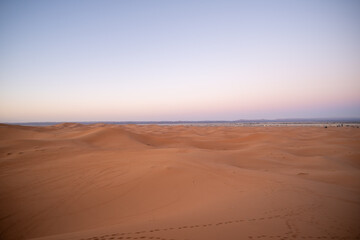
Merzogua desert landscape in Morocco
