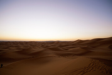 
Merzogua desert landscape in Morocco