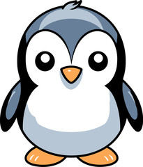 Obraz premium Penguin vector illustration