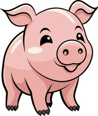Fototapeta premium pig vector illustration