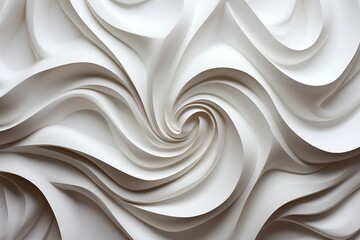 a white swirly wall