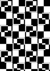 Abstract square art vintage style for artwork and background (A4)