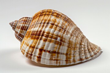 a close up of a shell