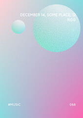 Cover fluid with round shapes