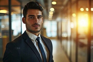 a man in a suit and tie