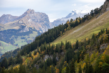 Herbstwanderung in den Bergen