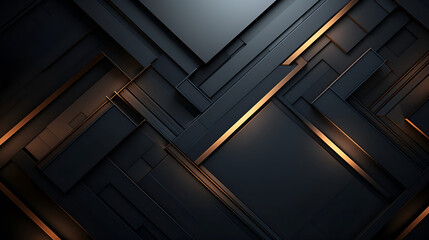 Obraz premium abstract modern luxury black background for modern wallpapers background. AI generative.