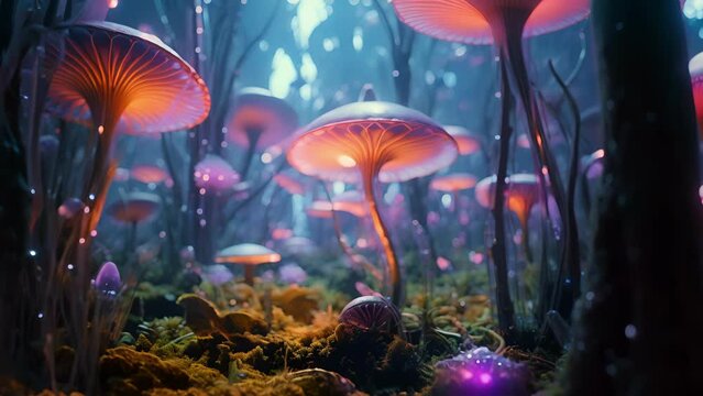 Witness the birth of a new reality, as this psychedelic video blends organic and synthetic visuals into a mindbending fusion of nature and technology.