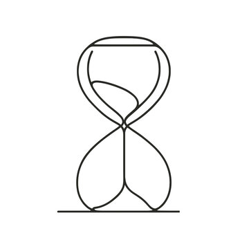 Continuous hourglass contour