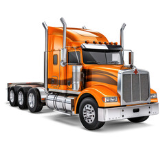 truck on isolate transparency background, PNG