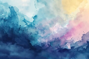 abstract watercolor background - obrazy, fototapety, plakaty