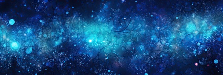 Abstract bright glitter blue background. elegant illustration