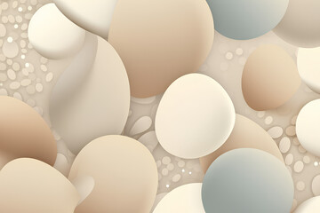 Obraz na płótnie Canvas eggs illustration made by midjourney