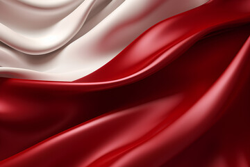 Obraz premium red and white background made by midjeorney