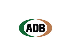 ADB logo design vector template. ADB, logo, design, logo design, vector, letter, monogram, creative, icon, template, sign, symbol, brand, unique, initial, modern, alphabet.