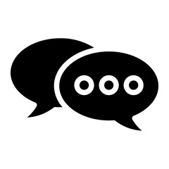 icon costumer relationship glyph