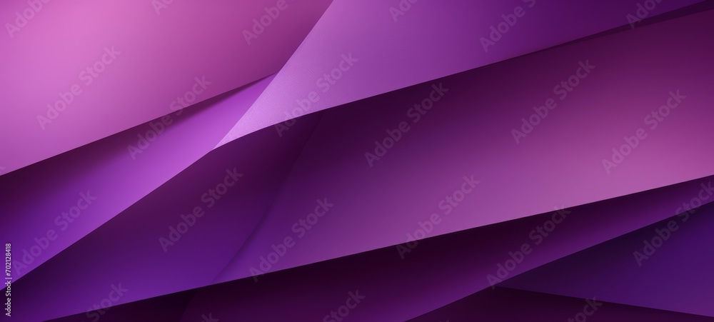 Poster Abstract texture pink background banner panorama long with 3d geometric triangular gradient shapes for website, business, print design template metallic metal paper pattern illustration wall.