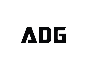 ADG logo design vector template. ADG, logo, design, logo design, vector, letter, monogram, creative, icon, template, sign, symbol, brand, unique, initial, modern, alphabet.