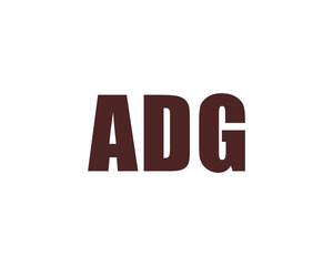 ADG logo design vector template. ADG, logo, design, logo design, vector, letter, monogram, creative, icon, template, sign, symbol, brand, unique, initial, modern, alphabet.