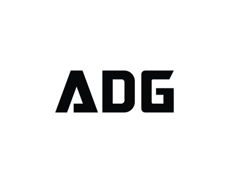 ADG logo design vector template. ADG, logo, design, logo design, vector, letter, monogram, creative, icon, template, sign, symbol, brand, unique, initial, modern, alphabet.