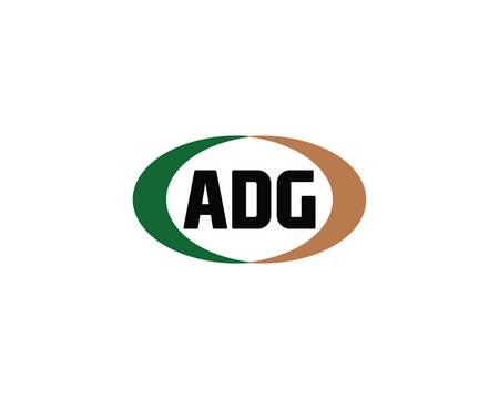 ADG logo design vector template. ADG, logo, design, logo design, vector, letter, monogram, creative, icon, template, sign, symbol, brand, unique, initial, modern, alphabet.