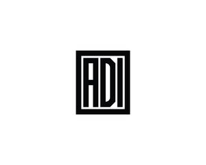 ADI logo design vector template. ADI, logo, design, logo design, vector, letter, monogram, creative, icon, template, sign, symbol, brand, unique, initial, modern, alphabet.