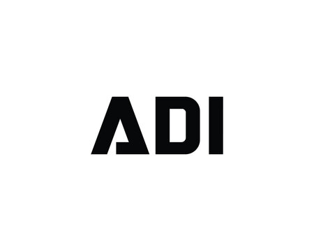 ADI logo design vector template. ADI, logo, design, logo design, vector, letter, monogram, creative, icon, template, sign, symbol, brand, unique, initial, modern, alphabet.
