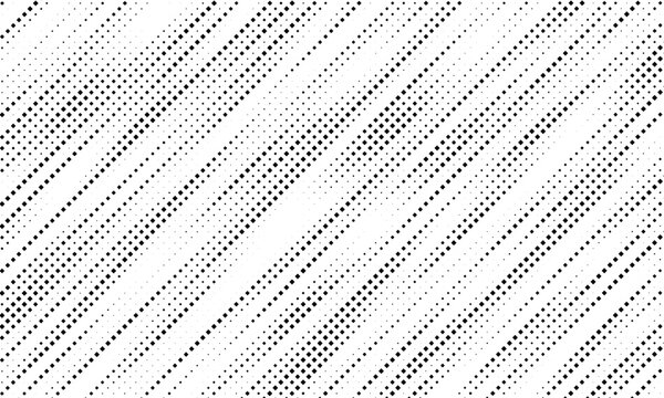 Dot pattern. Subtle fades dots pattern. Halftone faded grid. Small point fadew texture. Digital black fading points isolated on white