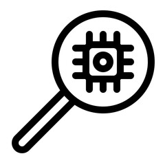 search line icon