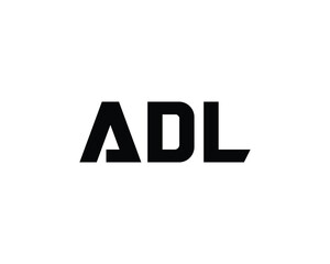 ADL logo design vector template. ADL, logo, design, logo design, vector, letter, monogram, creative, icon, template, sign, symbol, brand, unique, initial, modern, alphabet.