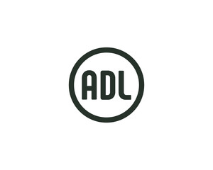 ADL logo design vector template. ADL, logo, design, logo design, vector, letter, monogram, creative, icon, template, sign, symbol, brand, unique, initial, modern, alphabet.