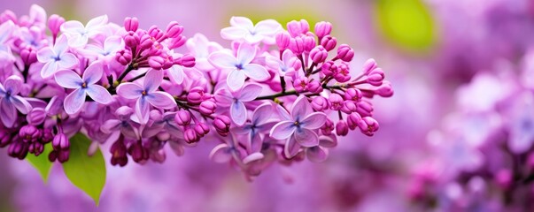 Witness The Stunning Beauty Of Lilac Flowers In The Garden