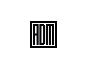 ADM logo design vector template. ADM, logo, design, logo design, vector, letter, monogram, creative, icon, template, sign, symbol, brand, unique, initial, modern, alphabet.