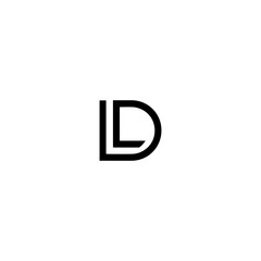 LD logo. L D design. White LD letter. LD, L D letter logo design. Initial letter LD linked circle uppercase monogram logo. L D letter logo vector design.	
 - obrazy, fototapety, plakaty