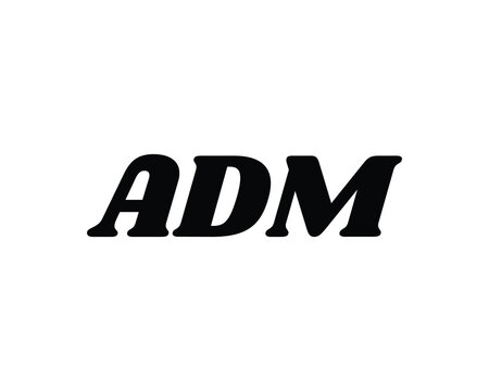 ADM logo design vector template. ADM, logo, design, logo design, vector, letter, monogram, creative, icon, template, sign, symbol, brand, unique, initial, modern, alphabet.