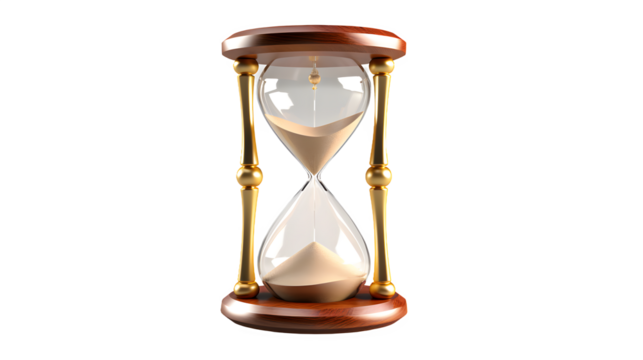 Hourglass PNG, Transparent background hourglass, Timepiece graphic, Sand timer icon, Classic timekeeping image, Time management illustration, Countdown tool file, Time concept icon