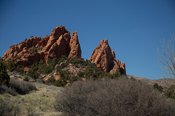 Garden of the Gods rocks