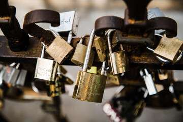 Key Locks on Bridge