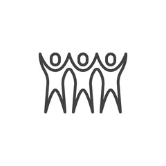 Collective power line icon