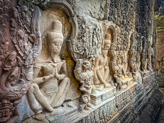 Preah Khan, Preah Khan Kampong Svay archaeological site, Angkor, Cambodia