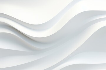 Abstract wavy white background