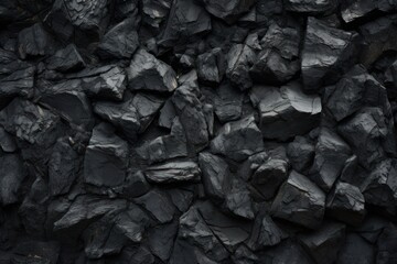 coal texture background , black background