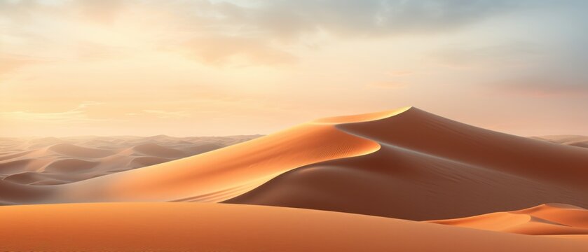 desert dune background banner © jaafar