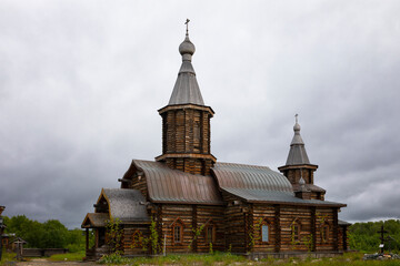 Holy Trinity Trifonov Pechenga Monastery. The northernmost monastery in the world. Russia, Murmansk region