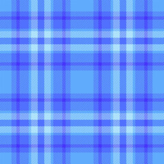 Plaid fabric background of tartan pattern vector with a check seamless textile texture.