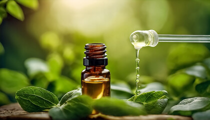 Risveglio Naturale- Essenza Erbale e Gocce Terapeutiche in una Scena di Serenità © Benedetto Riba