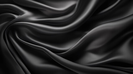 Fototapeta premium soft satin fabric texture luxurious shiny that is abstract silk cloth background with patterns soft waves beautiful
