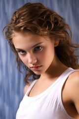 Fototapeta premium torso of beautiful girl