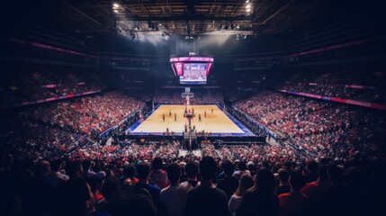 basketball arena - Powered by Adobe