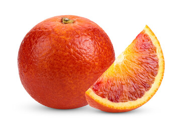 blood orange on transparent png